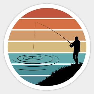 Let's Go Fishing Sticker